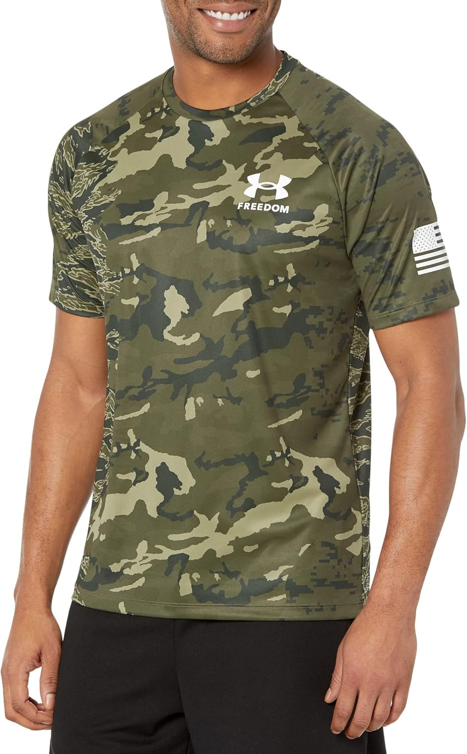 Under Armour Freedom Tech Short Sleeve Camo Tee