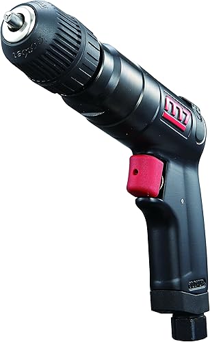 Miniatura 4 de M7 Taladro neumático reversible con motor de 0.5 hp y mandril sin llave de 38" (QE-431)