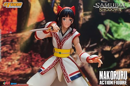 Miniatura 8 de Storm Collectibles Samurai SHODOWN Nakoruru 1/10 Figura de acción