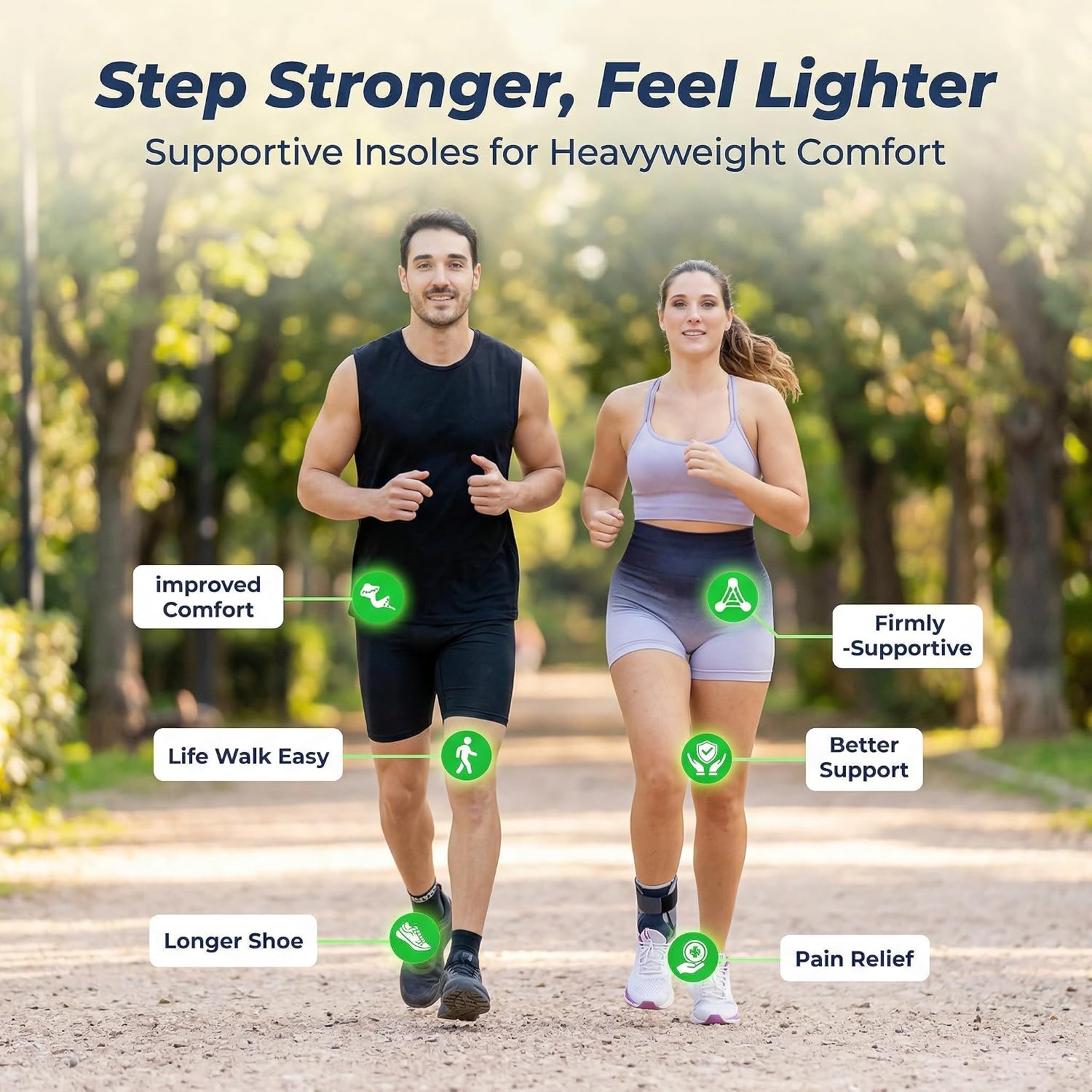 Sosation 12 Pairs 2026 New Upgraded 4D Cloud Insoles for Men Women Memory Foam Boot Insoles Technology Insole Comfortable Breathable Massage Insole Relief Foot Pain Shock Absorption (US M 7.5-10.5)