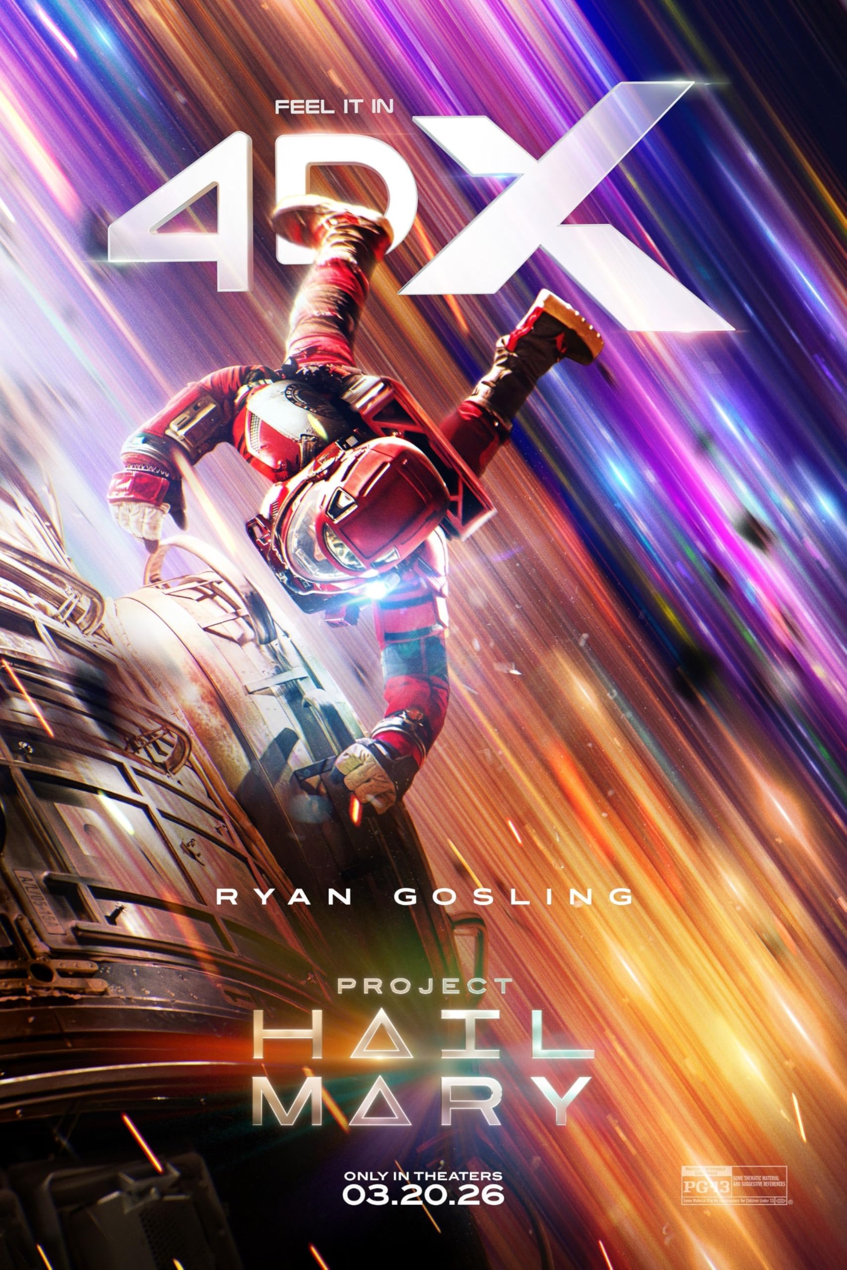 Project Hail Mary (2026) Movie Poster (Design 5, A4)