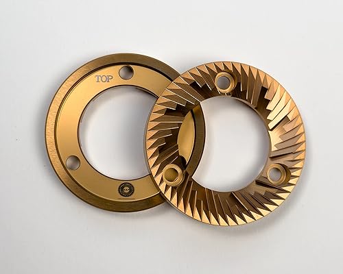 Miniatura 2 de SSP - Fresas planas de 2.520 in de alta uniformidad (revestimiento de velocidad roja)