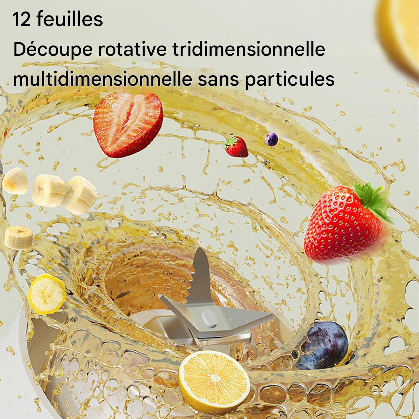 Centrifuga - Estrattore di frutta e verdura, frullatore con grande schermo