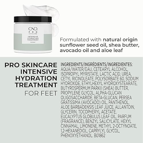 Miniatura 6 de CND Cuidado profesional de la piel para pies, baño mineral, exfoliante de sal marina, removedor avanzado de callos y tratamiento de hidratación
