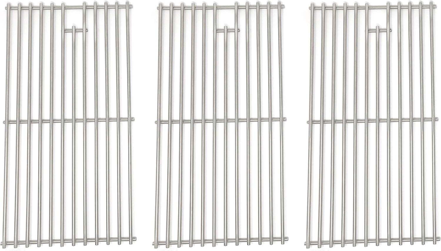 Replacement Stainless Steel Cooking Grid for Nexgrill 720-0677, 720-0108, 720-0193, 720-0337, 720-0396, 720-0432, 720-0512, 720-0522CAN & Jenn-Air 720-0337, 720-0512 Gas Grill Models, Set of 3