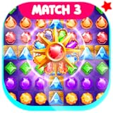 Match 3 or more same gems to get different boosters then crush the jewels!