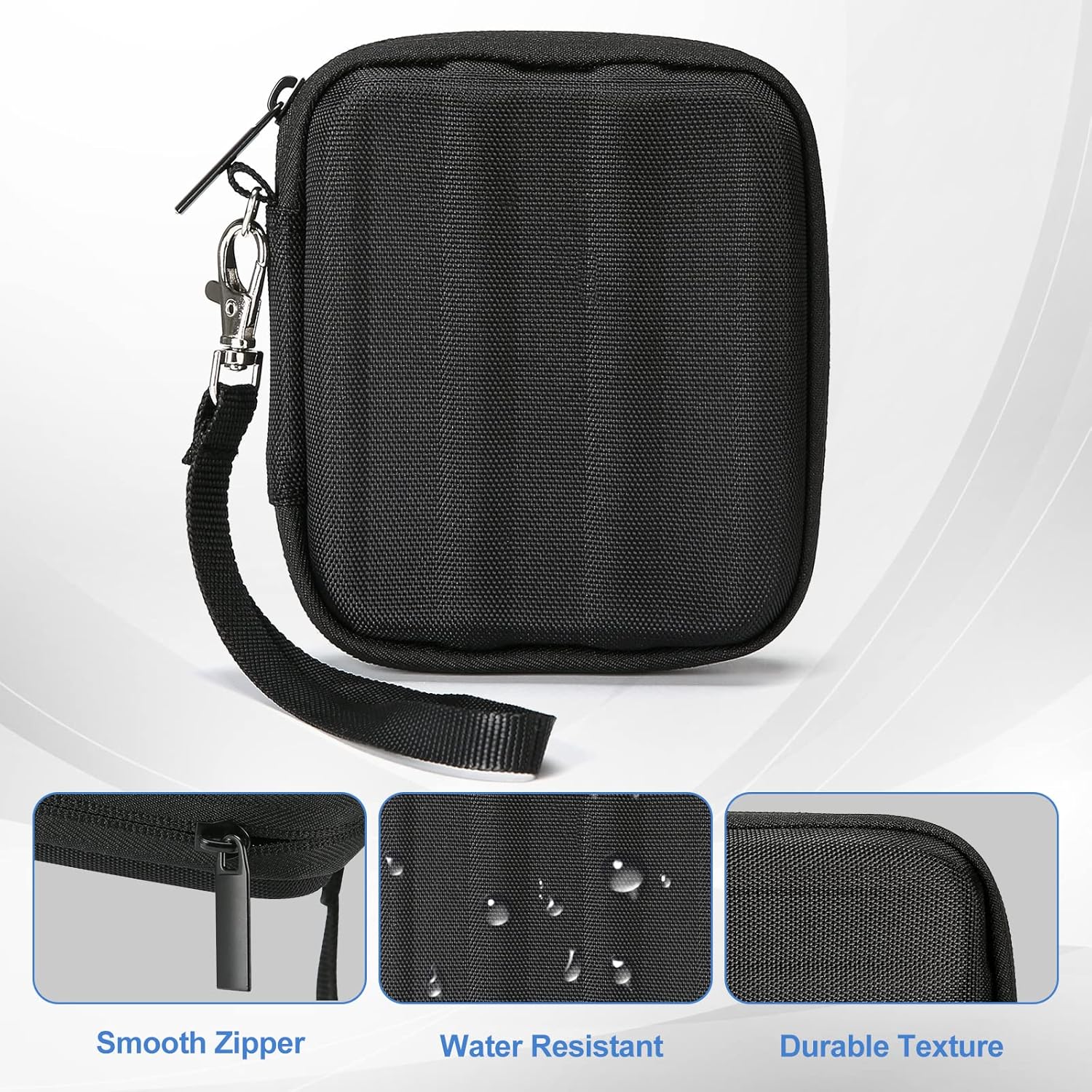 ProCase Carrying Case Bundle with Storage Organizer for Samsung T7/T7 Touch Portable SSD