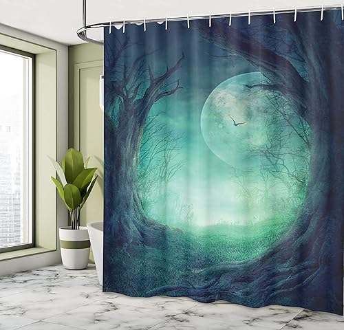 Vista 125 de Ambesonne, cortina de ducha cuatro estaciones