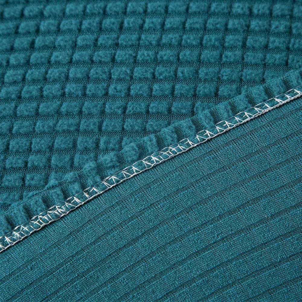 Highdi fauteuilhoes zonder armleuningen, accent stoelhoezen zonder armleuningen, jacquard suède afneembare wasbare fauteuilhoezen, stretch fauteuilbeschermers voor hotel, woonkamer (Bordeauxrood Highdi fauteuilhoes zonder armleuningen, accent stoelhoezen zonder armleuningen, jacquard suède afneembare wasbare fauteuilhoezen, stretch fauteuilbeschermers voor hotel, woonkamer (Bordeauxrood