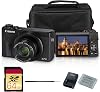 Paquete de cámara digital Canon PowerShot G7 X Mark III de 20.1MP para vlogs | Para vlogs y viajes | 20.1MP 1 pulgada | WiFi y Bluetooth | Video 4K UHD | Zoom óptico 4.2x + tarjeta de 64GB + bolsa 1