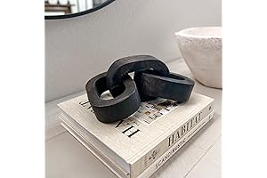 Charming Black Chain Link Decor: Elevate Your Home's Ambiance