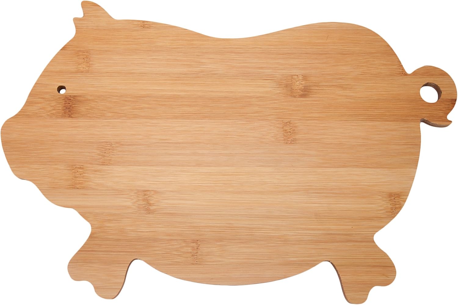 All Natural Bamboo Cutting Board Pig Bamboo Kitchen Country