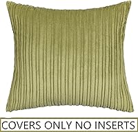 Vista 14 de UGASA - Juego de 2 fundas de almohada de terciopelo a rayas, funda decorativa para cojín con cremallera oculta para el hogar, sofá, dormitorio