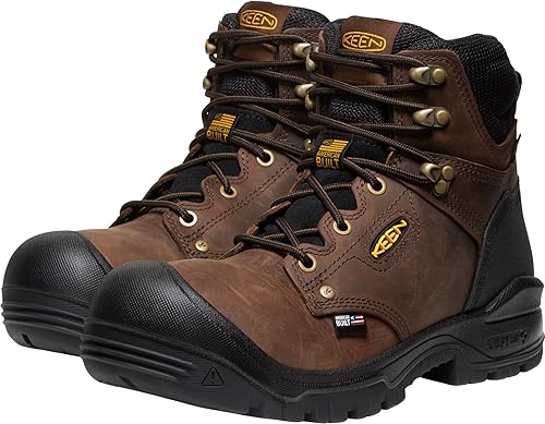 Miniatura 9 de KEEN Utility Independence - Botas de trabajo impermeables con punta suave para hombre (6 pulgadas)