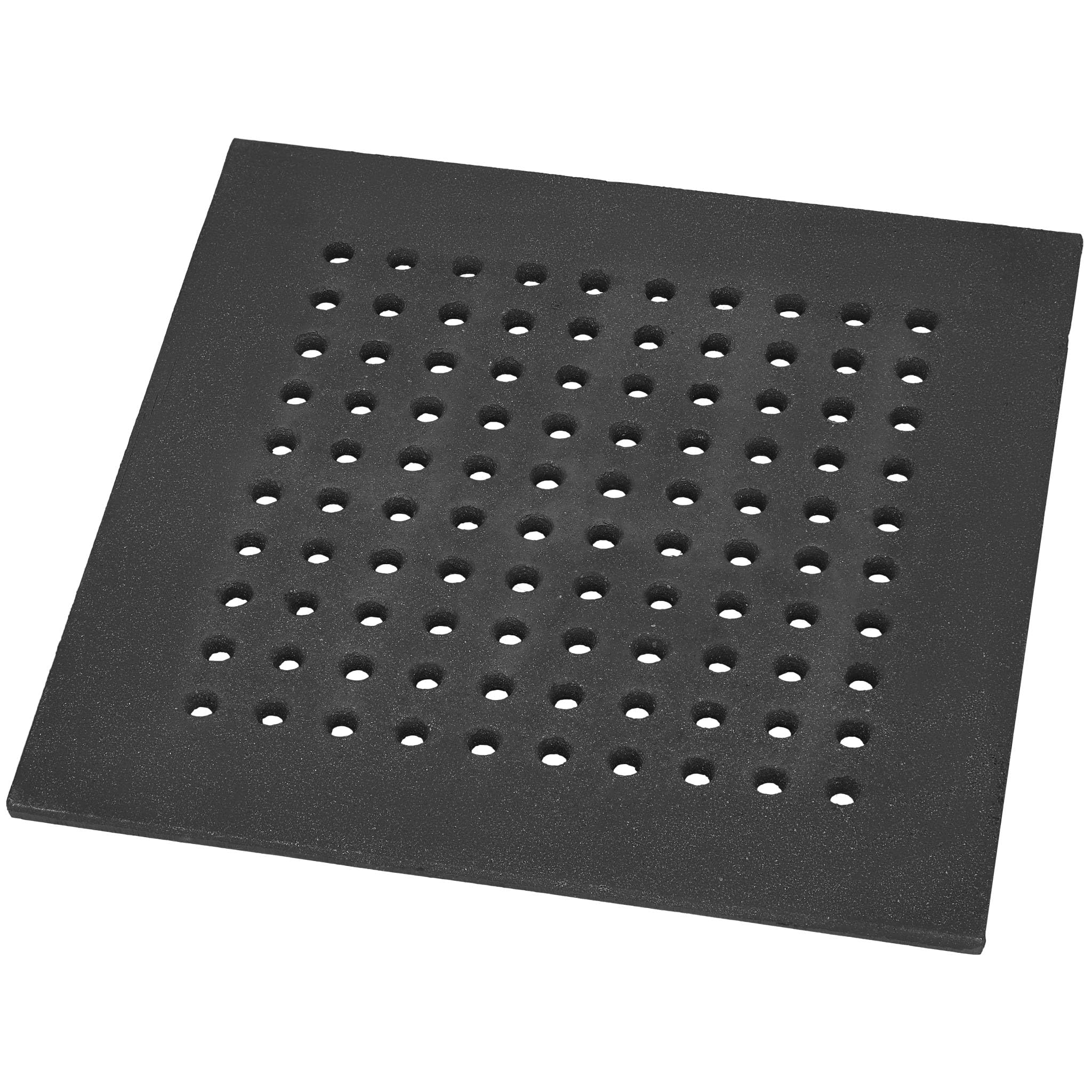 KOTARBAU® Gusseisen Kaminrost - 40 x 40 cm - Kaminofen Rost - Ascherost für Kaminöfen - Ofenrost - Massiv & Robust - Gussrost - Eckig