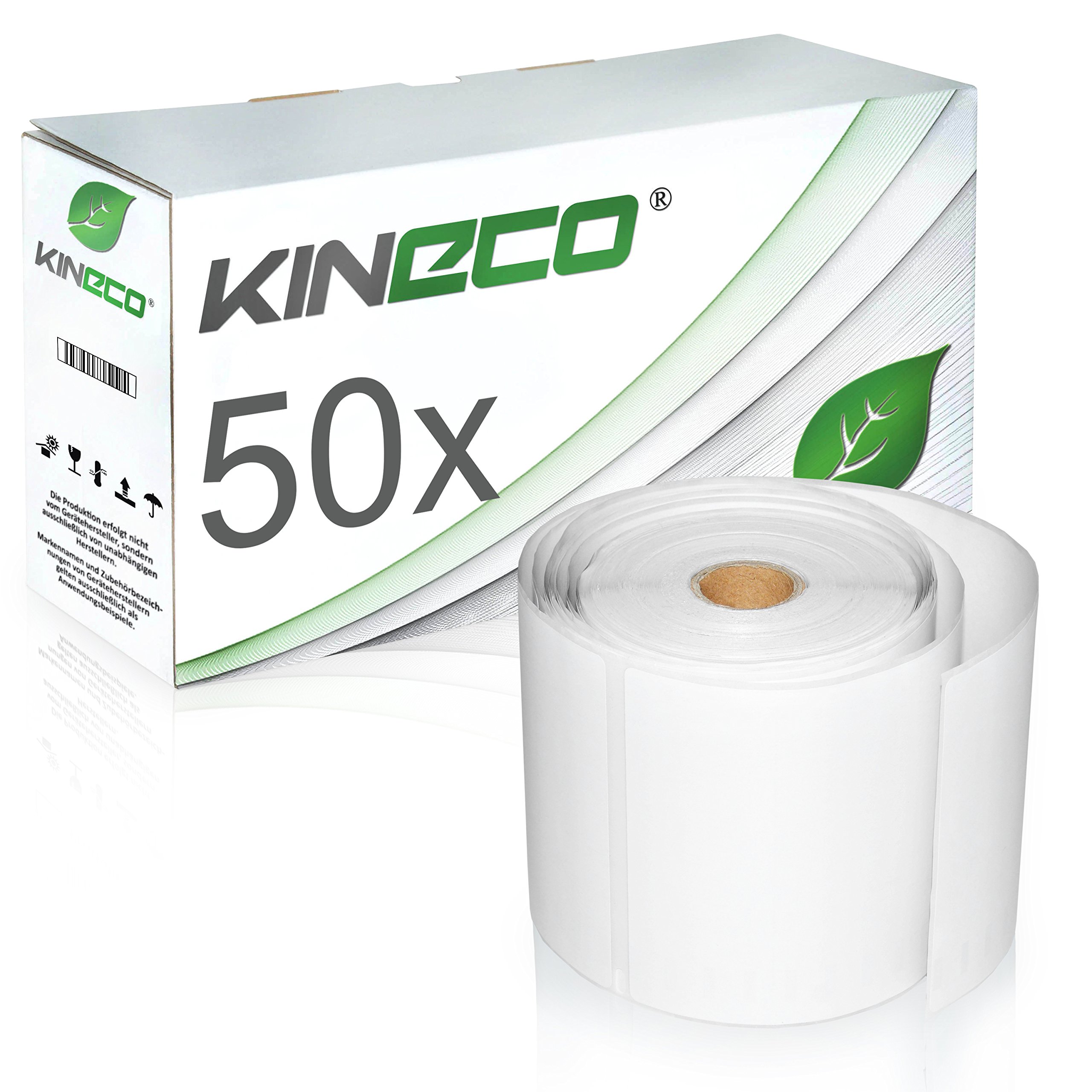 50 Rollen Große Versandetiketten kompatibel mit Dymo S0904980 für Dymo Labelwriter 4 XL - je 220 Etiketten 104x159mm