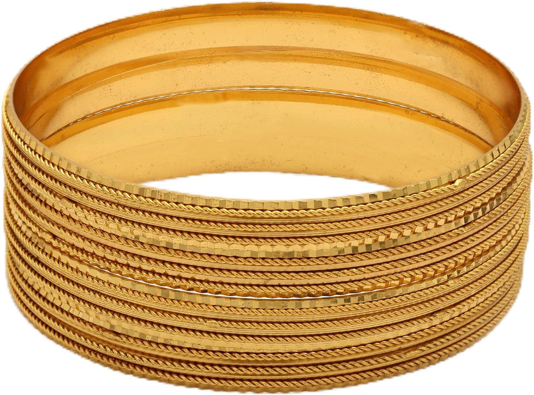 ZENEME Gold Plated Bangles for Women's & Girl's