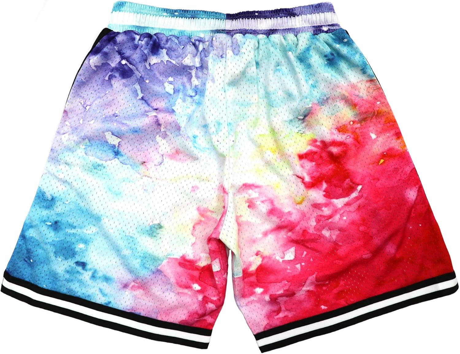 Men Basketball Shorts Graphic Mesh Drawstring Retro Sport Workout Gym Running Athletic Shorts