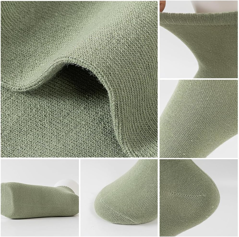 JOYNÉE 8/16 Pairs Womens Ankle Socks Lightweight Breathable Low Cut Casual Socks,Sock Size:9-11 - Image 4