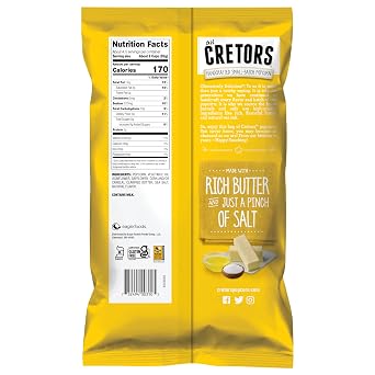 G.H. Cretors Popcorn Farmhouse Butter 4.5 oz unit