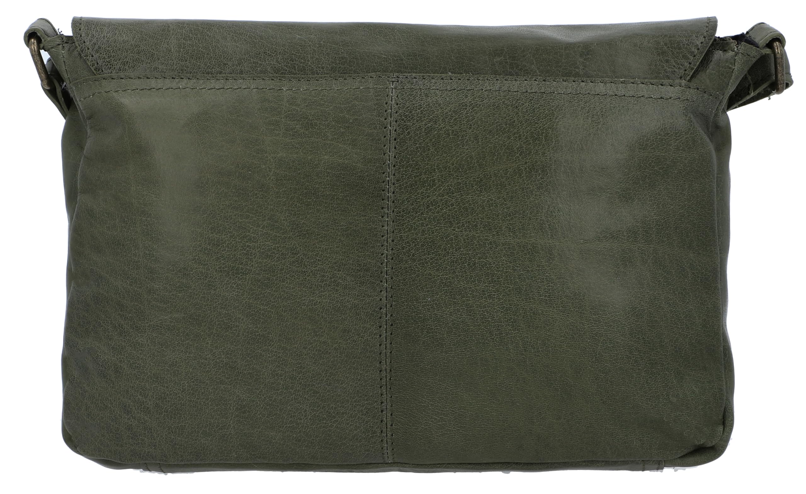 Gusti Leder Maisie - Borsa a tracolla da donna in vera pelle, stile vintage, con cerniera e tracolla