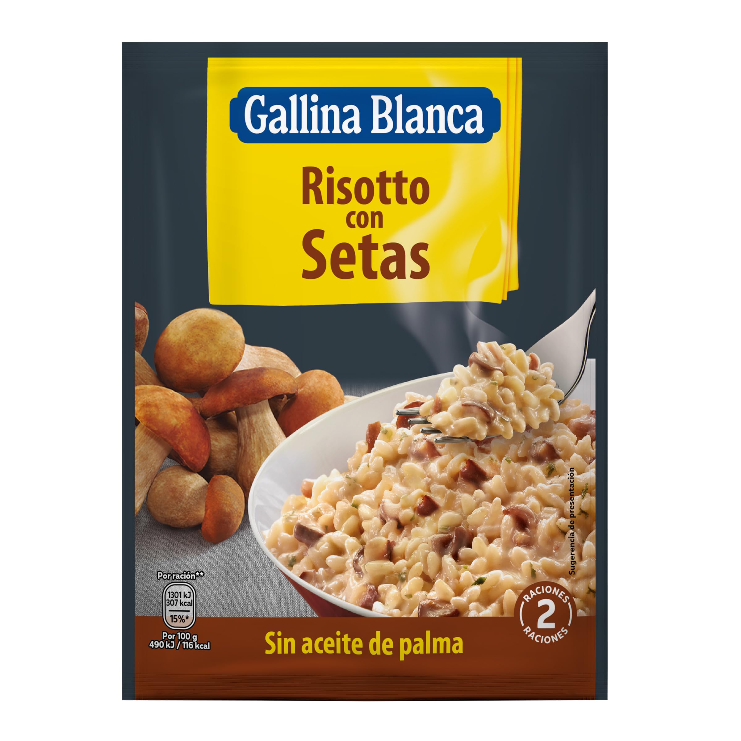 Gallina Blanca Risotto con Setas, 175g