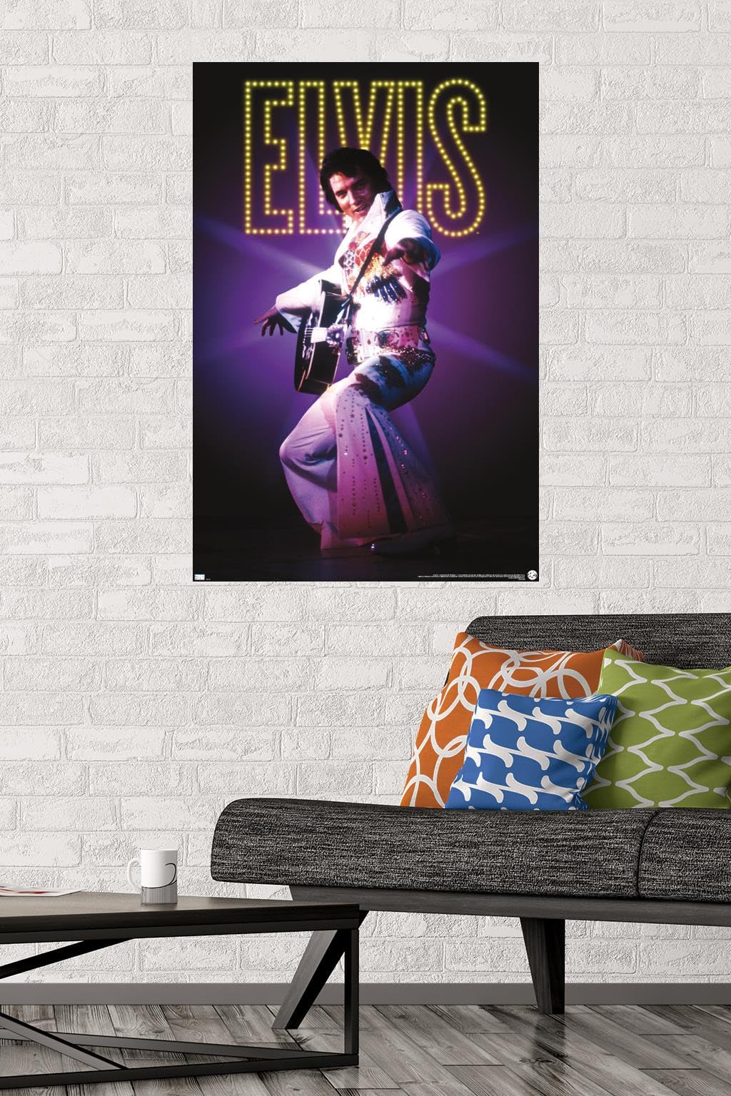 elvis presley (RARE!!USオリジナルワンシートポスター!!) ELVIS ON TOUR original 1972 one sheet movie poster ELVIS