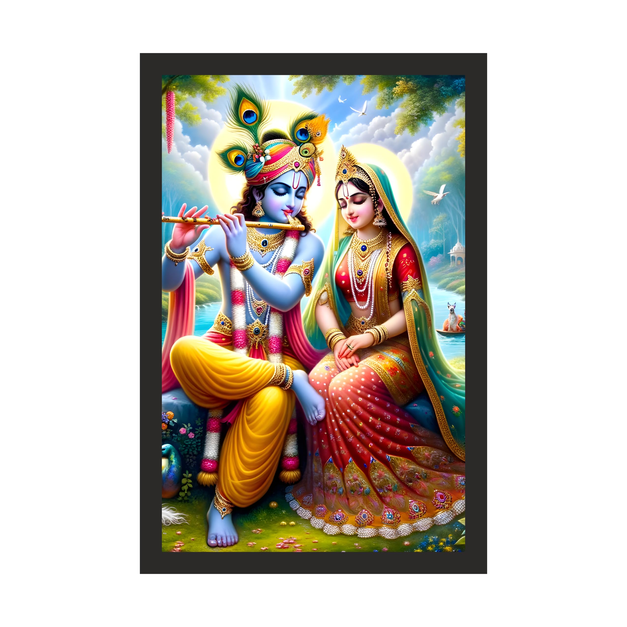 Grand Radha Krishna Art - 24x36