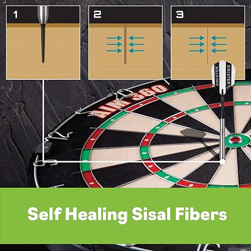 Miniatura 4 de Gabinete de diana de lujo con puntuación profesional integrada y marcador de cricket