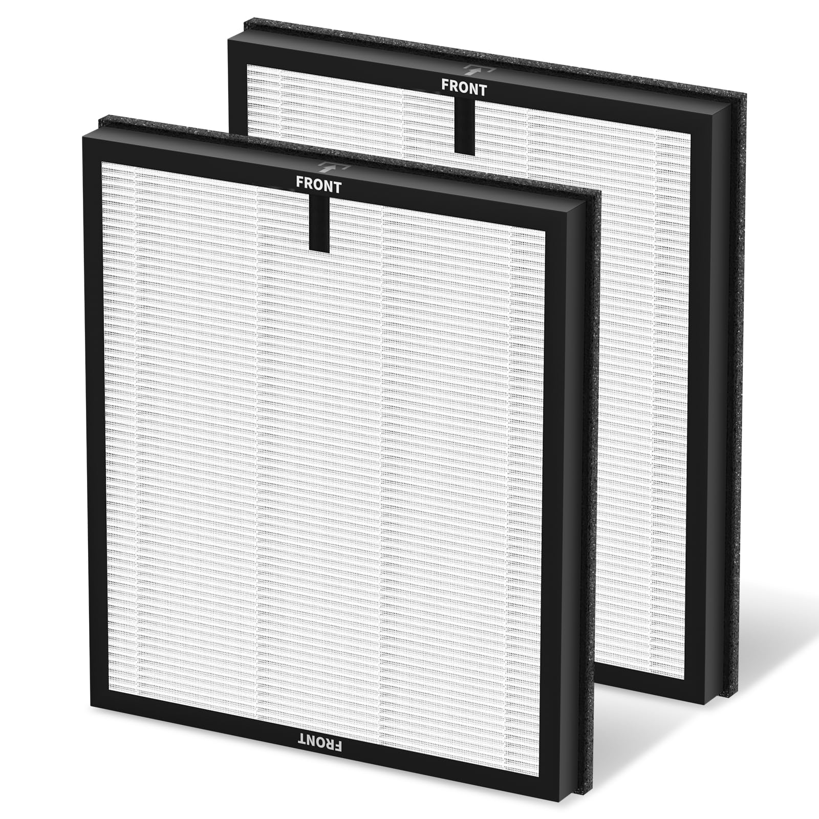 Sinnya Replacement Air Filter 2-Pack For ECOSELF HAP603 & VEWIOR ClearAir-A5 Air Purifiers – Blue
