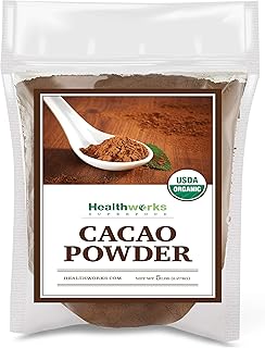 Healthworks Cacao Powder (80 Ounces / 5 Pounds) | Cocoa Chocolate Substitute | Certified Organic | Sugar-Free, Keto, Vegan...