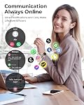 Smart Watch for Women, 1.27" HD Fitness Tracker with 4 Bands & Necklace Gift Set, Heart Rate SpO2 Sleep Monitor, 120+ Sport Modes, Call & Notifications, Smartwatch for Android iPhone, 41mm