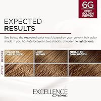 Vista 146 de L'Oreal Paris Excellence Creme - Coloración permanente para el cabello, castaño oscuro 4, 100% de cobertura de canas, paquete de 2