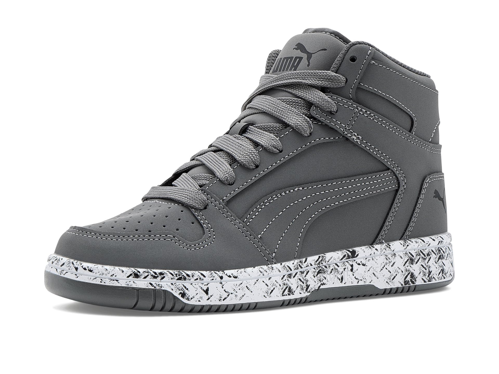Unisex-Child Rebound Layup Mid Shoes