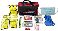 Ready America 72-Hour 1-Person Emergency Kit | 3-Day Survival Tote with Food, Water, First Aid for Earthquake, Fire, Flood Prep