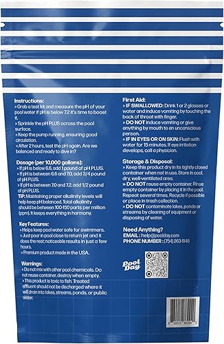 Miniatura 2 de Pool Day Potenciador de pH de 10 lb - Aumenta el pH en todas las piscinas y spas