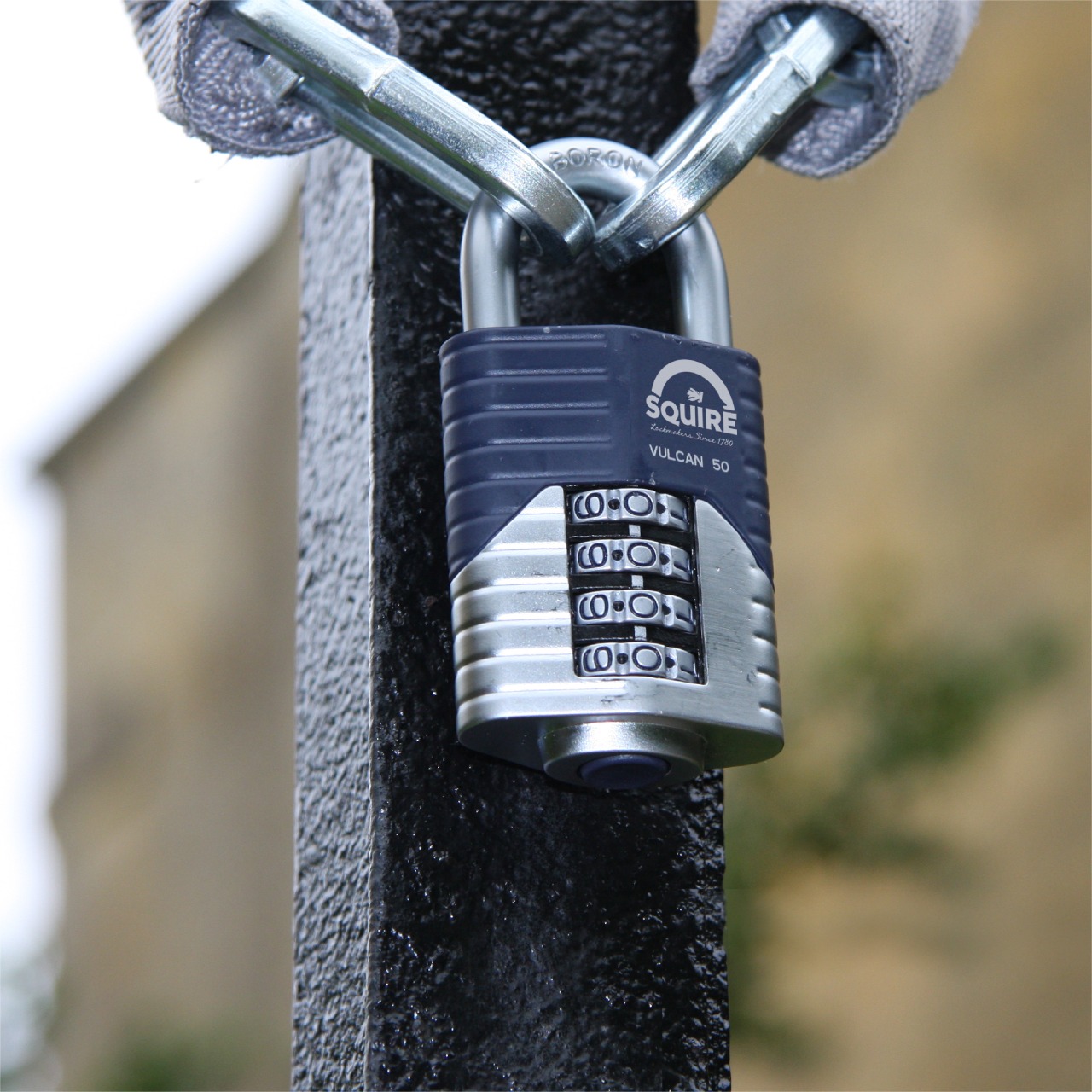 Squire Heavy Duty Padlock (Vulcan Combi 60) - Toughest Open