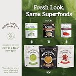 Organic Traditions Beetroot Powder, Organic Beet Root Powder, Vegan, Plant Based Superfood, Ideal for Smoothies Juices Baking and Cooking, Colorful Ingredients for Everyday Nutrition, 454g /16oz