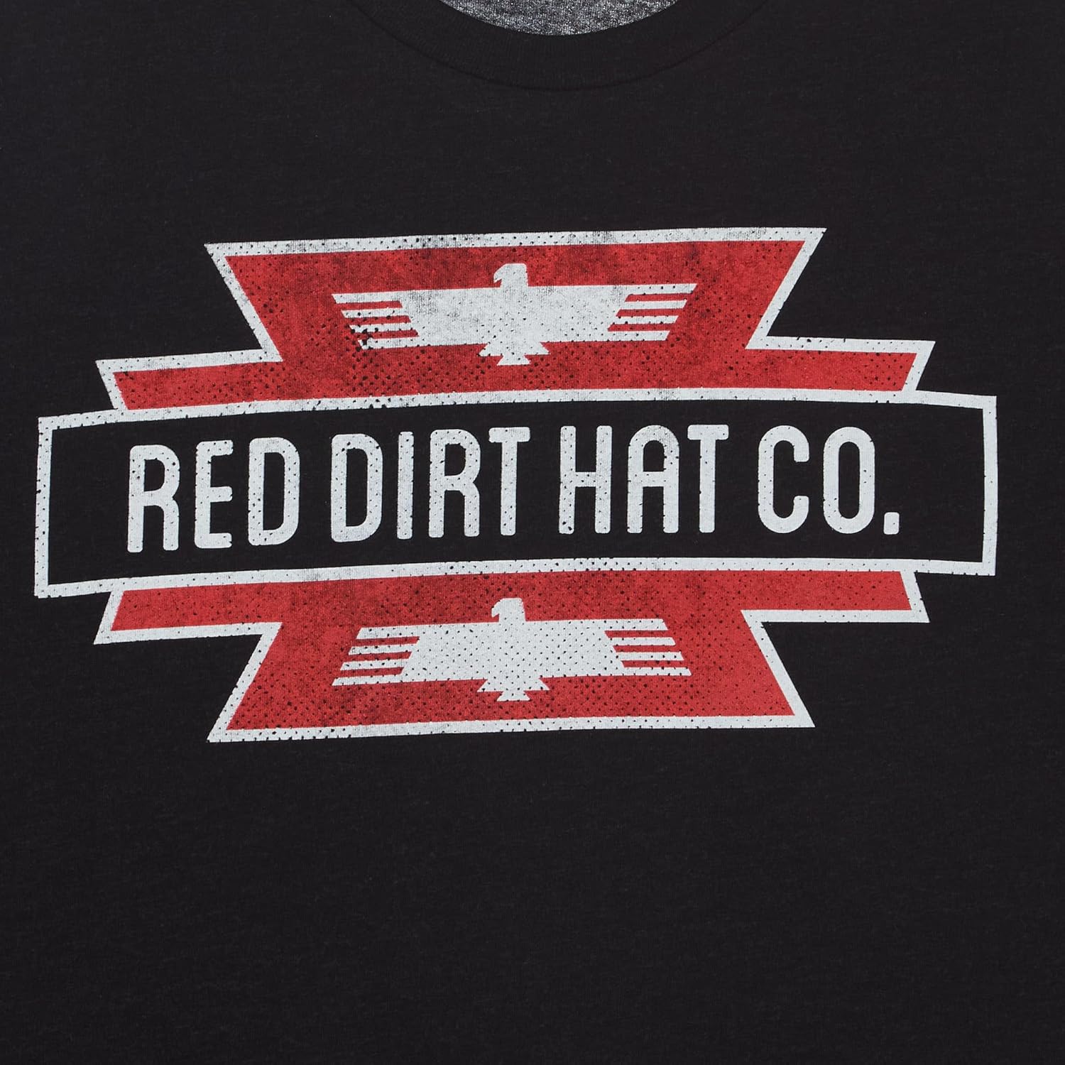 Red Dirt Hat Company Co Tater Black Tee