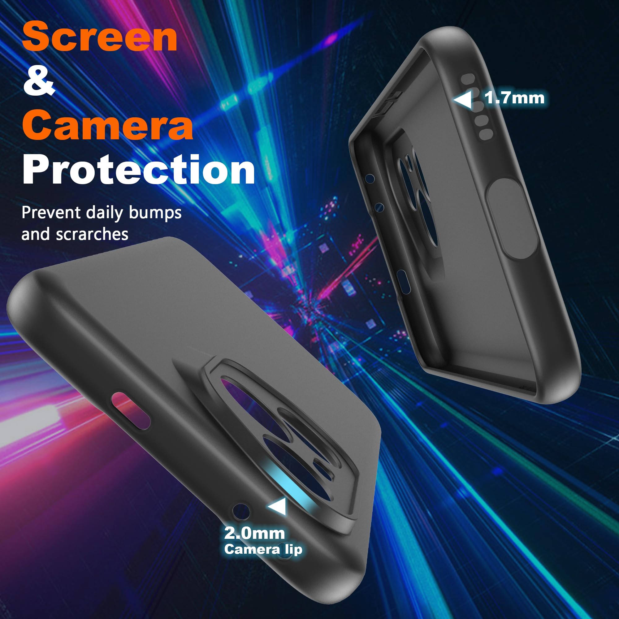 Tieeyivv Case For Honor 400 5G Cover + 2 Pieces Tempered Glass Screen - View #5