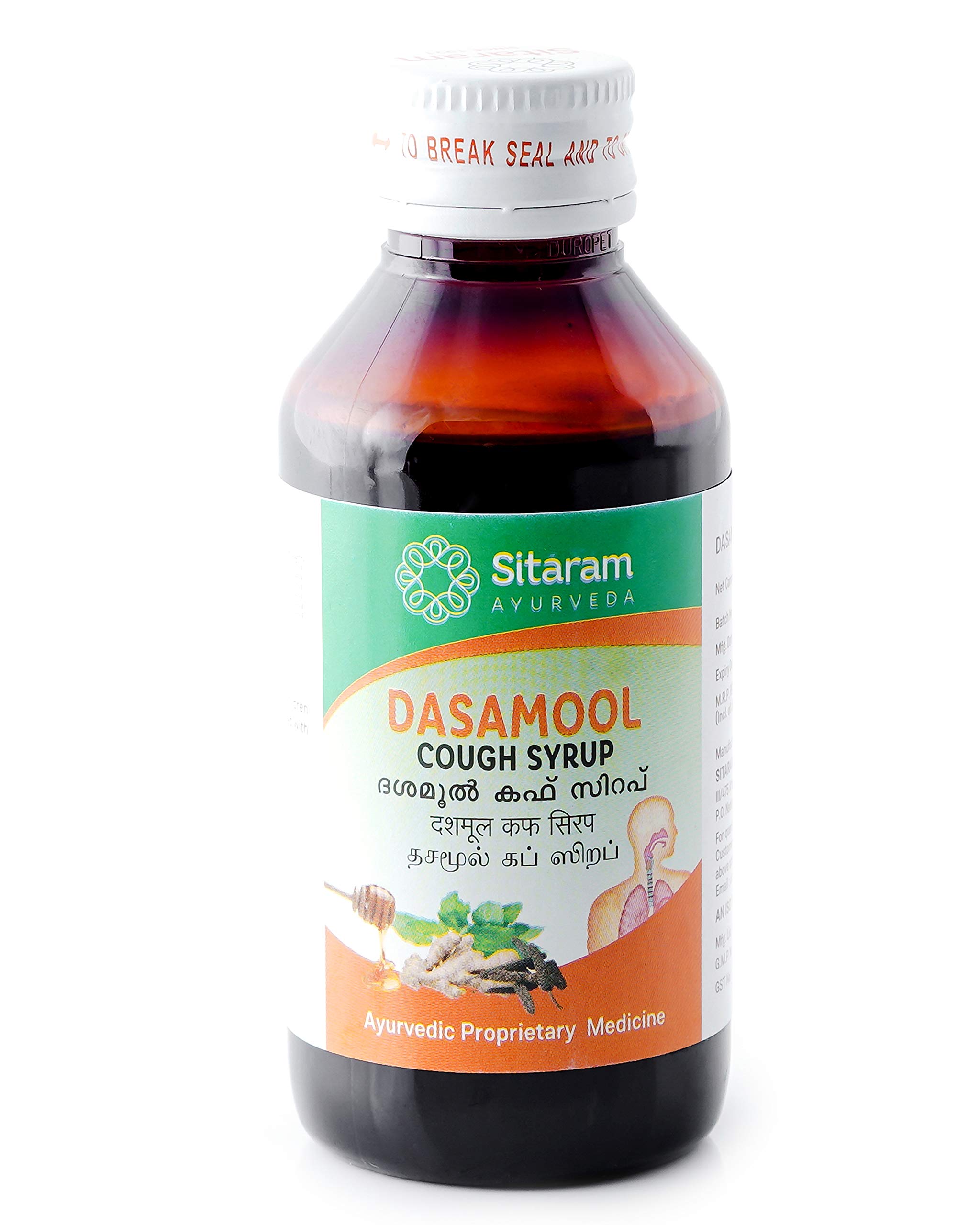 Sitaram Ayurveda Dasamool Herbal Ayurvedic Cough Syrup 100ml (B08BTP7JK6) Amazon Price History, Amazon Price Tracker