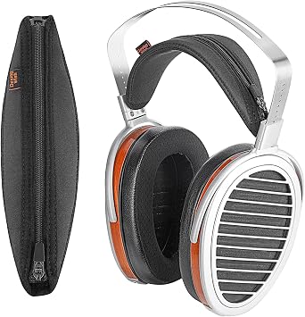 HE1000 Headband Cover Compatible with HIFIMAN HE1000/ HE1000se/ HE1000 V2 Headphones Thicker Sports Fabric Replacement Headphone Headband Cushion Pad Cover Headband Protector Black