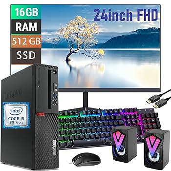 Amazon.com: Lenovo ThinkCentre M720s SFF Desktop Computer