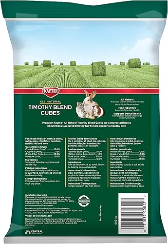 Miniatura 2 de Kaytee Timothy - Cubos de mezcla de heno de 1 libra