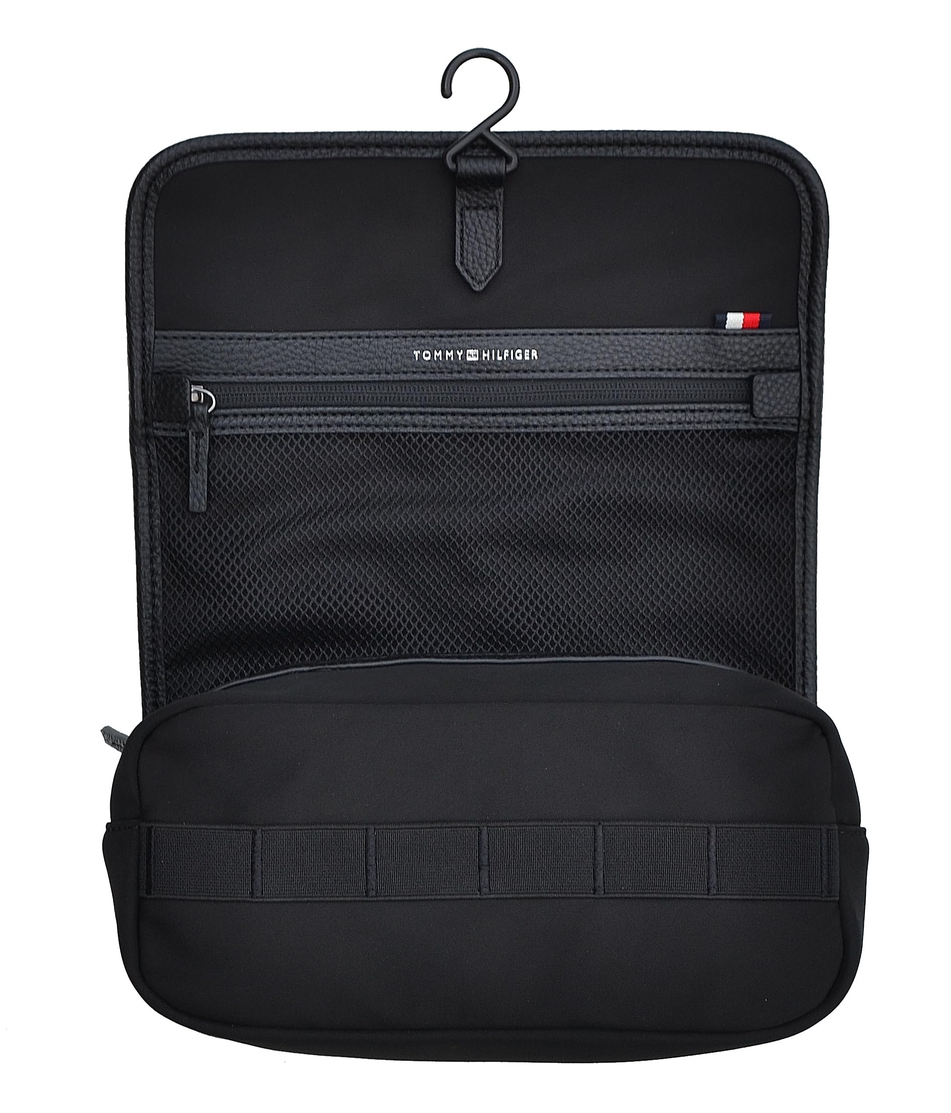 Tommy Hilfiger Kulturtasche Kosmetiktasche TH Travel Washbag One Size Schwarz