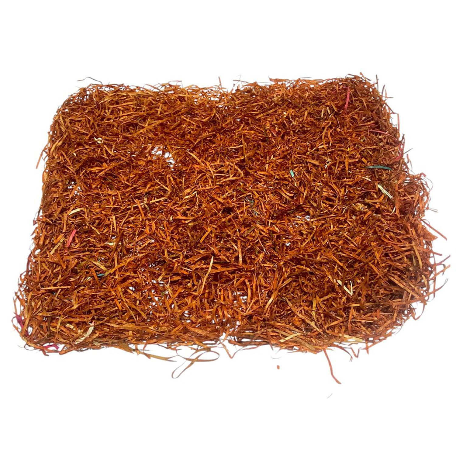 CRAFTS HAVELI Wood Shredded Filler Brown Color 1 Packet for Gift Packing, Decorative Wooden Grass Cushioning Material for Hampers, Boxes & DIY Crafts