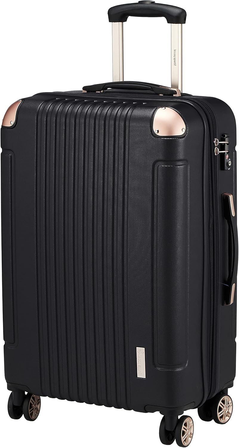 Amazon | [ルコックスポルティフ] スーツケース ハード シボ加工 拡張  