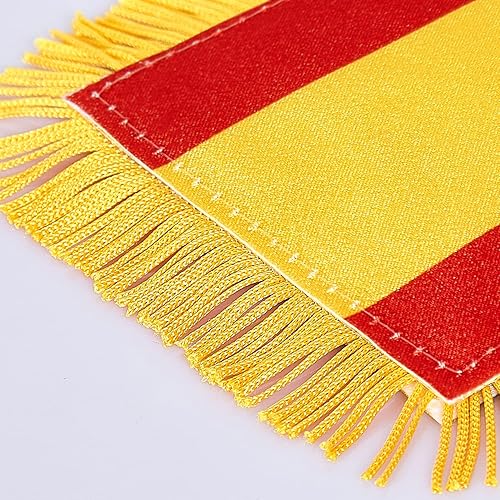 Miniatura 31 de ZXvZYT Bandera argentina colgante de ventana argentina de 3 x 5 pulgadas, mini banderas argentinas para decoración de espejo retrovisor, con ventosa