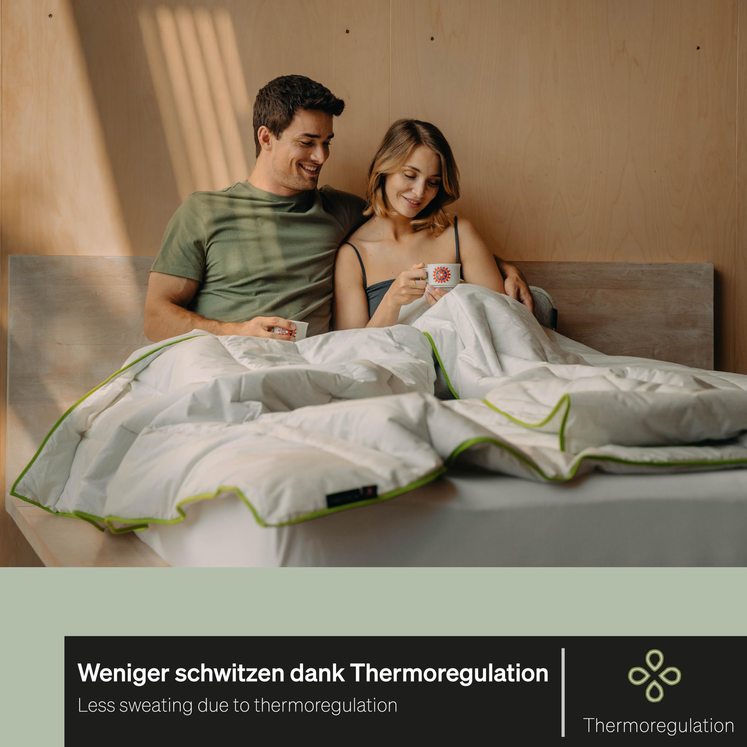 BLACKROLL® Recovery Blanket All Year (135 x 200cm), Ganzjahresdecke - auch für Allergiker - Made in Germany