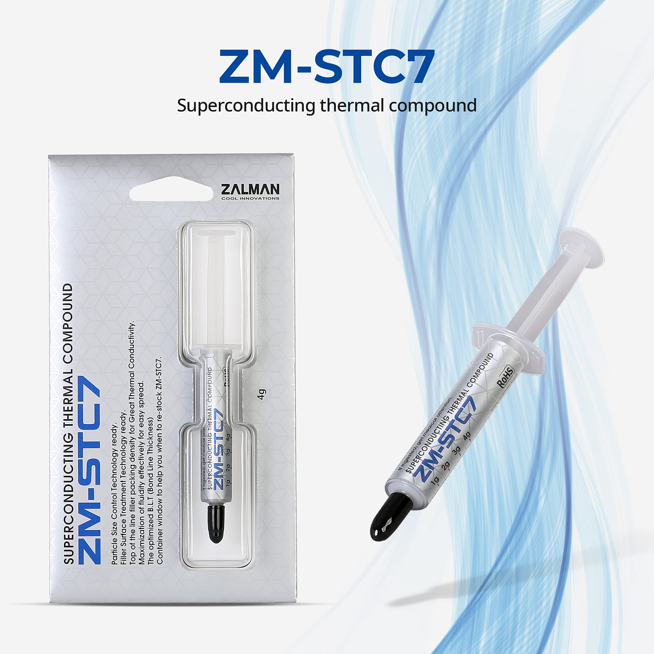 Amazon.com: Zalman STC7 (4 g) Performance Thermal Grease Compound